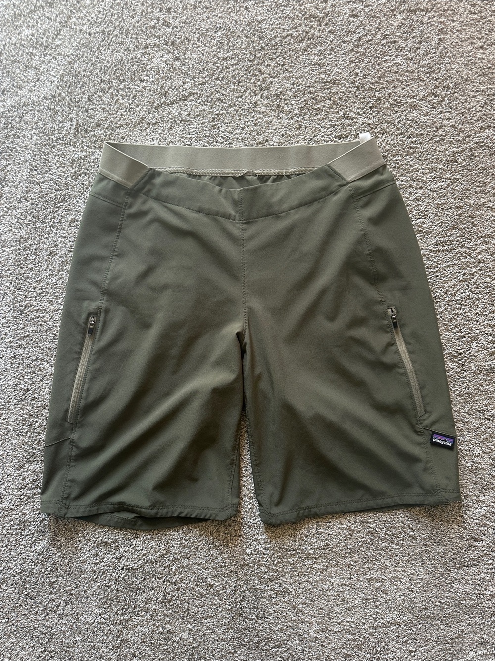 Patagonia Women’s Olive Performance Stretch Shorts